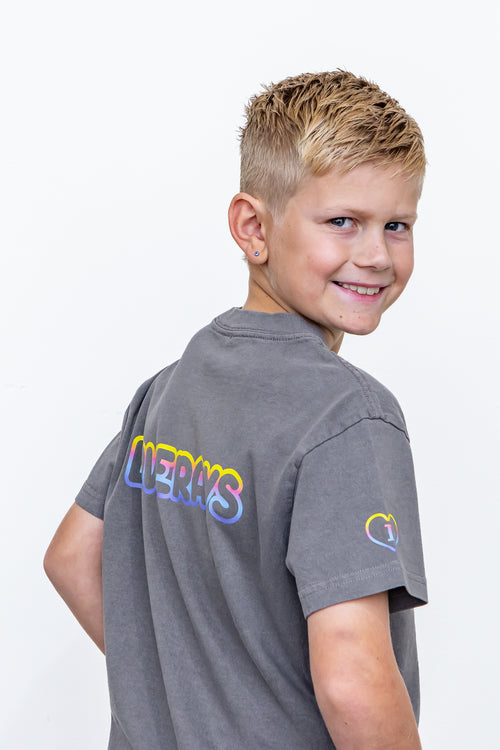12 Youth Tee - Grey