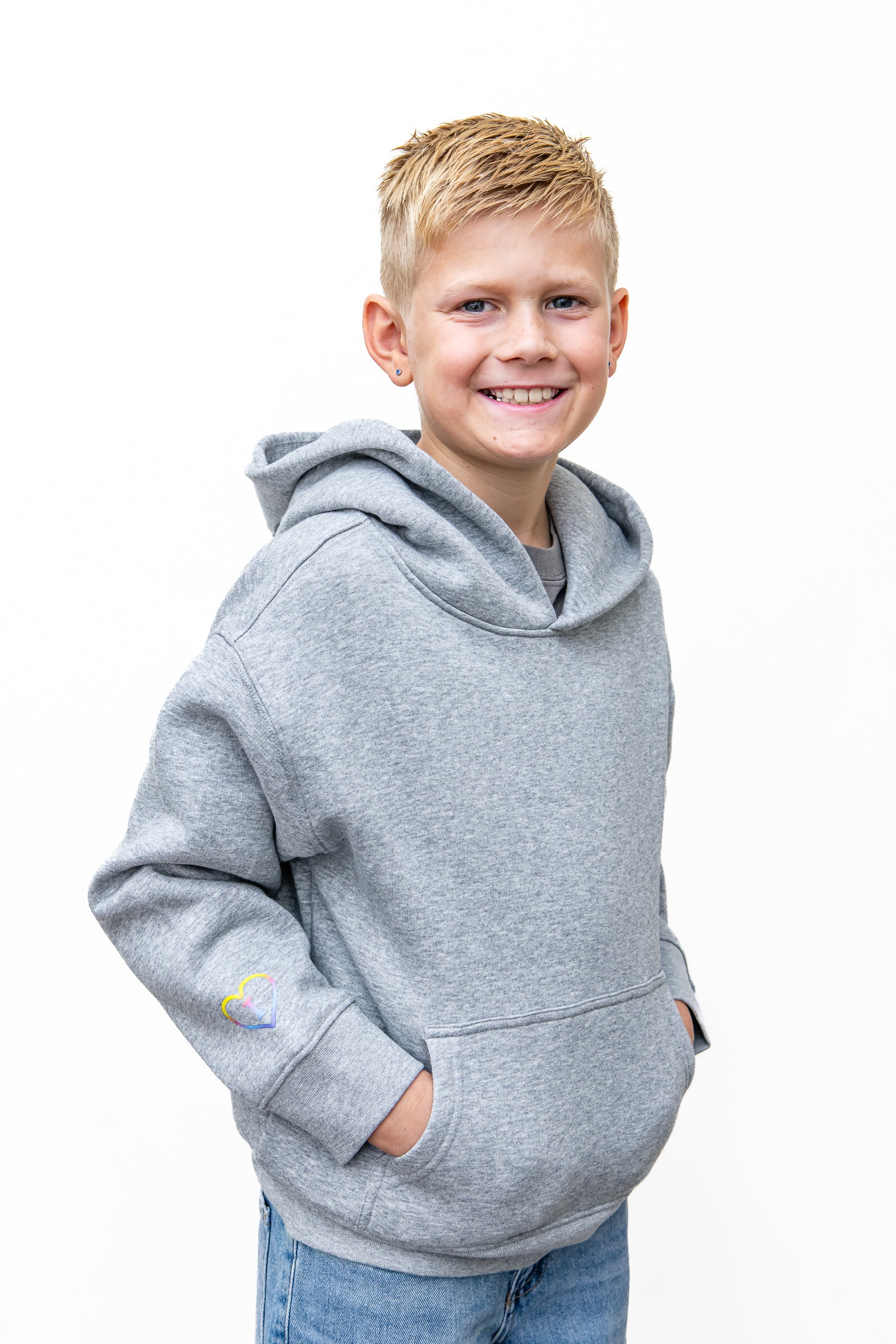 Youth Hoodie - Grey